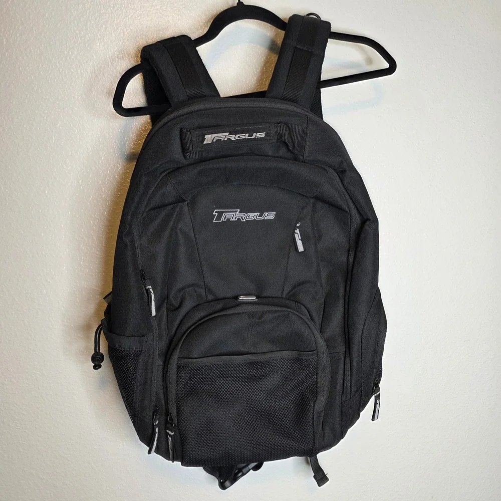 Targus Groove Laptop Backpack‎ Black CVR600 Business Travel School Bag